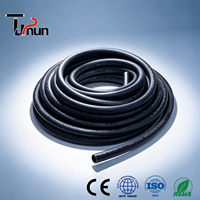 Tuyau de refroidissement EPDM de qualité automobile, résistant aux hautes températures, pour radiateur et chauffage, diamètre intérieur 6-25 mm, tressé en polyester haute résistance