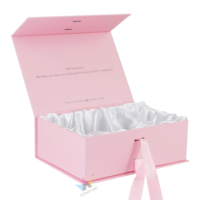 Magnetic Closure Gift Box Ribbon Caixa Ecommerce Caixa Para Presente Boite Carton Personaliser Hard Magnet Box