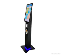 Kiosque d'information personnalisé pour l'enregistrement/décheck-in automatique des hôtels avec lecteur NFC, processeur Intel Core i5/i7, Android/Windows, sur pied, SDK