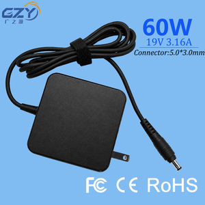 อะแดปเตอร์ชาร์จคอมพิวเตอร์ 60W อะแดปเตอร์จ่ายไฟเราเตอร์ 19V 3.16A หัวชาร์จ 5.0*3.0 มม. อะแดปเตอร์ชาร์จเราเตอร์ซัมซุง อะแดปเตอร์จ่ายไฟขายส่ง - Product Image 1
