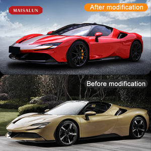 Kit de Conversión de Estilo OEM + para Ferrari SF90, Piezas de Automóvil de Fibra de Carbono Modificadas con Estilo OEM - Product Image 5
