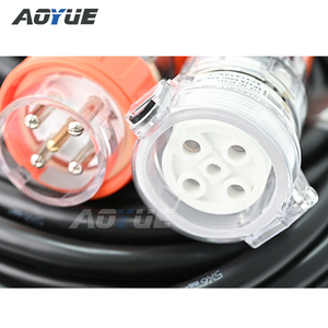 Cable de Alimentación Trifásico de 5 Núcleos y 6 mm² H07RN-F 32A 500V IP66, Conector para Amplificador PA, Longitud Personalizada - Product Image 5