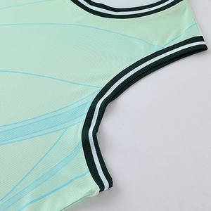 Ensembles de maillots de basket-ball unisexe personnalisés grande taille gilet de sport antibactérien respirant à séchage rapide pour adultes s'entraînant en été - Product Image 2