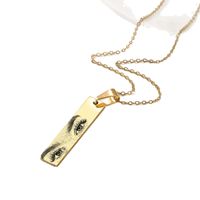 À la mode S925 argent personnalisé Photo pendentif collier élégant polyvalent lien à la mode Couple bijoux commémoratifs