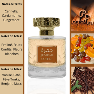 <strong>Perfume</strong> JUMRAH Coffee 100ML by Ayat <strong>Perfumes</strong> Original Dubai Arabic Long Lasting Eau De Parfum for Men's and Women's - Product Image 4