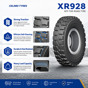 Pneu de camion à benne basculante à corps large CELIMO XR928 14.00R25 16.00R25 E-3, pneu de chantier minier robuste OTR - Product Image 5
