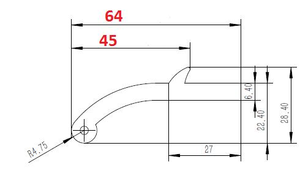 Pelindung Lumpur Roda Karet Universal 45mm, Fender Flare Lebar, Ekstensi Fender, Cocok untuk SUV dan Truk 4x4 Off Road Universal - Product Image 4
