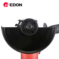 Mini-meuleuse d'angle électrique haute vitesse EDON AG115-800 115 mm 220 V 11000 tr/min avec gâchette rouge et noire