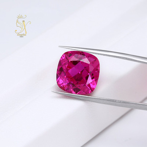 Wholesale Lab Grown Cushion Cut <strong>Ruby</strong> <strong>Stone</strong> 4*4MM to 15*15MM for Fine Jewelry Making Loose Gem <strong>Stone</strong> Rose Red <strong>Ruby</strong> - Product Image 2