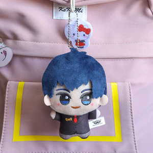 Nuevo Diseño Mini 13cm Isagi Yoichi Chigiri Hyoma Anime Llavero de Peluche Muñeco de Dibujos Animados Juguete de Peluche Suave Llavero para Coche Mochila - Product Image 3
