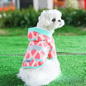 Giá Rẻ Giá Con Chó Con Quần Áo Mưa Không Thấm Nước Có Thể Gập Lại Mùa Hè Pet Áo Mưa Poncho Cho Con Chó Nhỏ Với Hat - Product Image 6