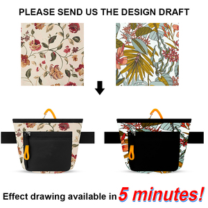 <span class=keywords><strong>Pochette</strong></span> pour friandises pour chien, ceinture de ceinture pour l'entraînement mains libres, fermeture magnétique, nylon, mode, trois façons de porter, aides au comportement - Product Image 3