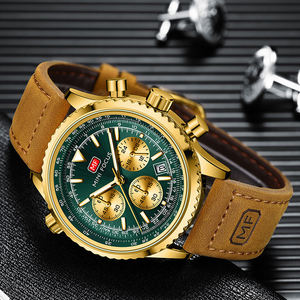 Mini Focus MF0463G MF 0463 Montre Chronographe de Luxe Étanche Aiguilles Lumineuses Montre-Bracelet à Quartz pour Homme Montre Relojes Homme Uhr - Product Image 6