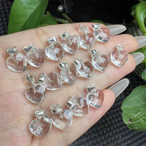 Colgante de Plata 925 al Por Mayor con Piedras de Cristal Natural Sanadoras Joyería de Piedras Preciosas Amatista Collar de Aguamarina y Cuarzo Jardín para Regalo - Product Image 5