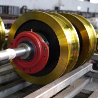 Fournisseur chinois de roues de grue sur mesure forgées en alliage billette, roues de déplacement sur rail pour équipements de levage industriels