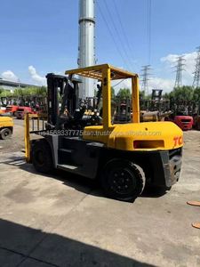 Japan Original TCM 7 Ton Powered <b>Pallet</b> Truck Model TCM 70 Diesel 4x4 Drive Offroad Good Performance Low Price <b>Used</b> 1 Year - Product Image 4