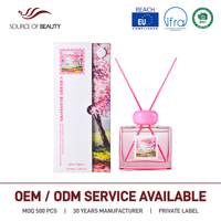 Diffuseur de parfum LOVALI HOME à la fleur de cerisier 100ml, parfum d'ambiance luxueux pour la maison, diffuseur d'arômes floraux, parfum fruité, vente en gros