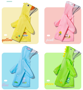 Imperméable pour enfants, poncho <span class=keywords><strong>de</strong></span> <span class=keywords><strong>pluie</strong></span>, chaussures <span class=keywords><strong>de</strong></span> <span class=keywords><strong>pluie</strong></span> pour enfants, personnalisé, mignon, pour adolescents, imperméable, réutilisable, dessin animé - Product Image 2