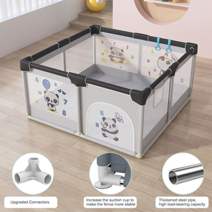 Indoor Oxford Steel Safety Faltbarer Indoor <span class=keywords><strong>Kids</strong></span> Activity Baby Spielplatz Laufs tall - Product Image 3