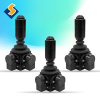 Contrôleur de manette de pelle industrielle Prix raisonnable JP30 Potentiomètre 1 axe Type incorporé Boîtier en métal Joystick