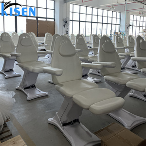 Kisen <b>Lash</b> Chair 4 Motors High Quality Comfortable Customized Leather Color Facial Spa European Style Beauty <b>Bed</b> - Product Image 4