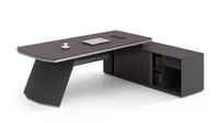 Guangdong Factory MDF Executive Boss Desk 9351 Nouveau Design Bureau et Mobilier de maison Convertible Style traditionnel