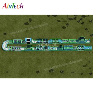 China <strong>Suppliers</strong> 150m Long Blow up <strong>Obstacle</strong> Races extreme Rush <strong>Large</strong> Bouncy <strong>Obstacle</strong> <strong>Course</strong> Ninja Inflatable <strong>Obstacle</strong> <strong>Course</strong> - Product Image 4