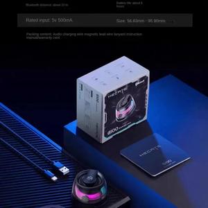 Sistema Audio-Visivo Dinamico con Suono BT, <span class=keywords><strong>Testi</strong></span> e Rumore <span class=keywords><strong>Bianco</strong></span> |   Transizioni Senza Soluzione di Continuità |   Design a Forma di Libro - Product Image 4