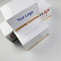 Bloc-notes autocollants personnalisés GemFully à prix raisonnable, bloc-notes autocollants en cube avec palette en bois