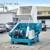 Machine de broyage de déchets plastiques, broyeur de plastique pour film / sac / bouteille en PE PP