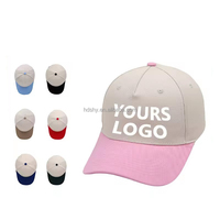 Chapeau 5 panneaux à broderie personnalisée Bloc de couleur pour hommes et femmes Chapeau rigide à imprimé design de gros Casquette de sport de plein air Casquettes de baseball