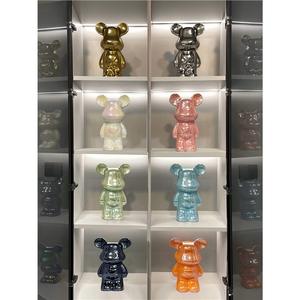 उच्च अंत लक्जरी भालू के गहने रेसिन सिरेमिक किक-नांक के रहने वाले कमरे के लिए टीवी कैबिनेट वाइन कैबिनेट होम पिग्गी बैंक - Product Image 3