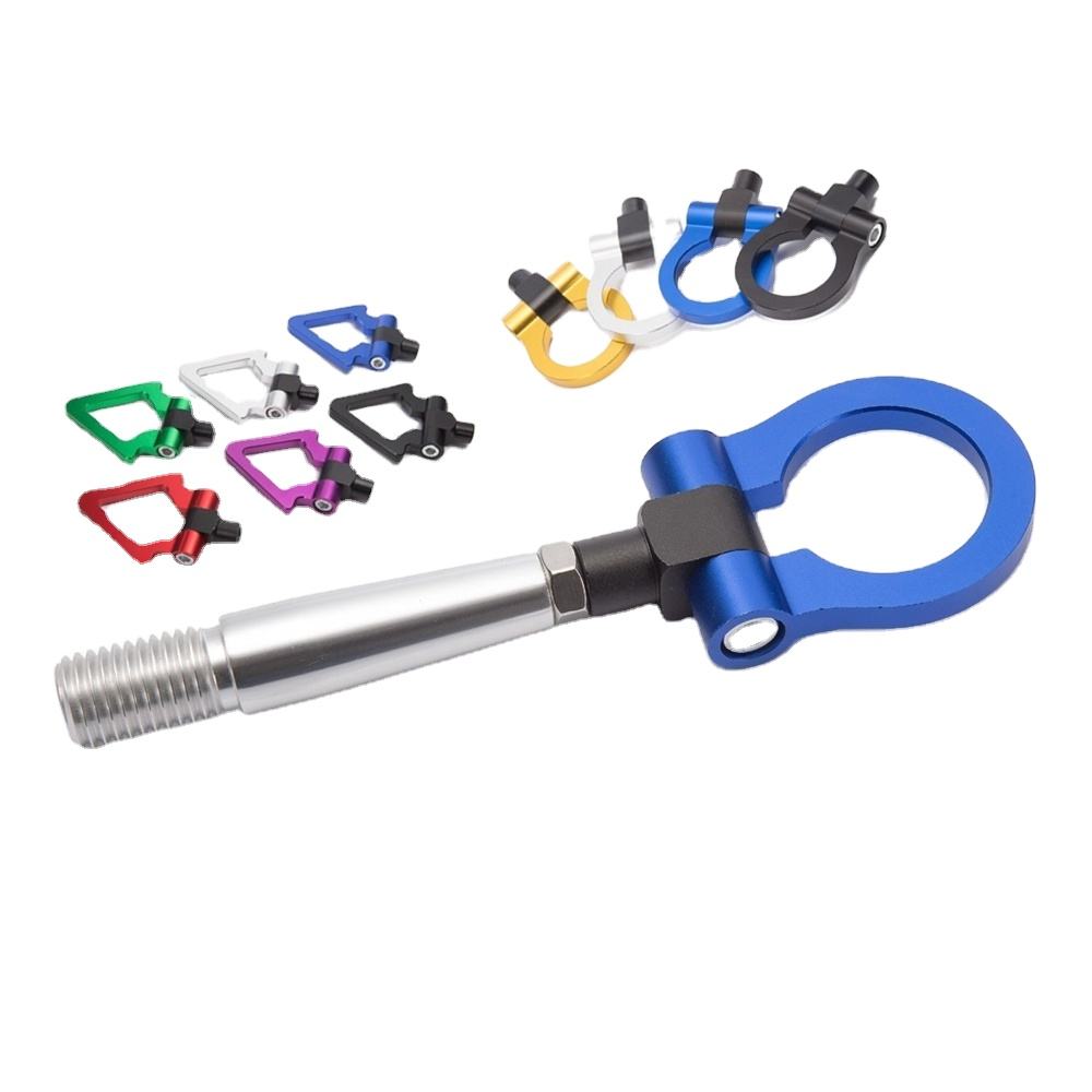 JDM Folding Tow Hook For Nissan 350Z/370Z/GTR & Infiniti G35/G37 - Blue