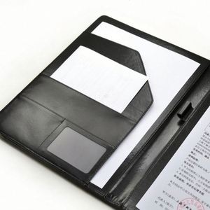A4 PU Leather Binder Notebook Pocket File Business Organizer Durable A4 PE Conference <b>Folder</b> <b>for</b> School <b>Document</b> Storage - Product Image 4