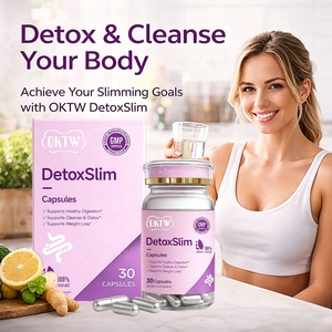 Cápsulas Detox Slim, Favorecen una Digestión Saludable, Limpian y Desintoxican, Ayudan a <span class=keywords><strong>la</strong></span> Pérdida de Peso, Certificación GMP, Extracto 100% Natural, Suplemento Dietético - Product Image 1