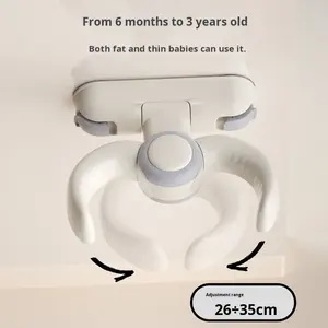 Support mural pliable pour gadgets de bain Pomme de douche en plastique sans perçage Ventouse pour bébé Luminaire de salle de bain pour enfants - Product Image 3