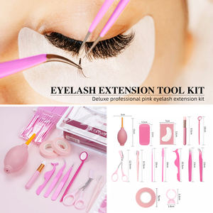 Kits de Extensiones de Pestañas Postizas al por Mayor, Marca Privada Profesional, Herramientas de Entrenamiento para Injerto de Pestañas Individuales - Product Image 3