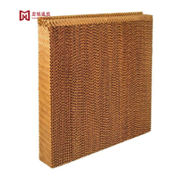 Nouvelle structure de panneau de refroidissement par évaporation, rideau d'eau spécial en papier kraft pour poulaillers, élevages avicoles et élevages de bétail