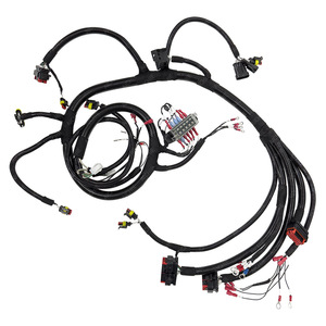 Kabel <span class=keywords><strong>Harness</strong></span> Otomotif Kustom FOXECO, Kabel <span class=keywords><strong>Harness</strong></span> dengan Pita, 40 Pin Otomotif Jantan dengan Kabel <span class=keywords><strong>Harness</strong></span> - Product Image 1