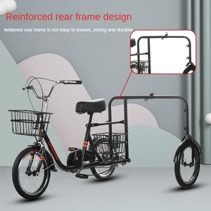Chien marche tricycle vélo chien marche Husky exercice formateur chien tirant personne tirant chariot multifonctionnel vélo