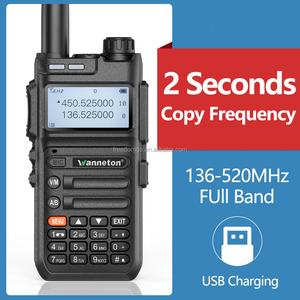Intercomunicador Inalámbrico Wanneton UV5F PLUS con Lectura de Frecuencia, GMRS 462-467mhz, 5W de Alta Potencia, Escáner VHF/UHF, Walkie Talkie Portátil - Product Image 2