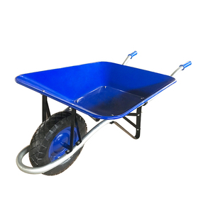 รถเข็นงานก่อสร้าง WB2700 โบลิเวีย ขายดี รถเข็นล้อยางสำหรับงานหนัก รถเข็นสวน พร้อมล้อยางลมขนาด 4.00-8 นิ้ว - Product Image 4