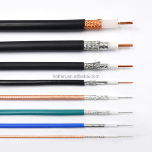 <span class=keywords><strong>Cable</strong></span> <span class=keywords><strong>Coaxial</strong></span> de Comunicación con Personalización Flexible RF 45 SW 36AWG de Baja Pérdida, Conductor de Cobre RG, Revestimiento FEP/PFA/ETFE - Product Image 2