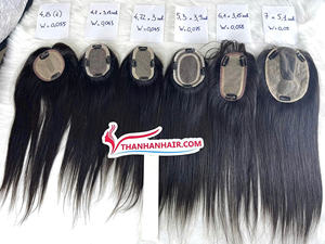 Top 1 de alta calidad 100% extensiones de cabello Remy vietnamita crudo recto Topper en paquete a granel a precio al por mayor estilo de onda natural - Product Image 6