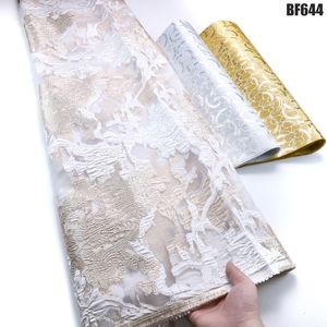 <span class=keywords><strong>2023</strong></span> <span class=keywords><strong>semaine</strong></span> de la mode tissu de brocart africain Jacquard damassé Design brocart Jacquard tissu de haute qualité pour robe de mariée de fête - Product Image 5