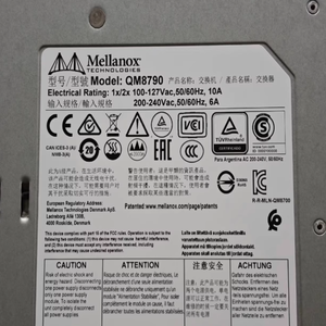 Mellanox MQM8790-HS2F ของแท้ใหม่เอี่ยม ระบบสวิตช์เครือข่าย 12.8Tb/s พร้อมพอร์ต 40 OSFP 64 สำหรับ ASIC ผลิตในจีน - Product Image 3