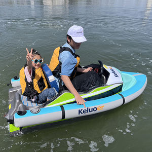EPP + PVC elettrico Go Kart Mini Rush Wave Boat 6-18KW Karting Jet elettrico Kart Boat - Product Image 5
