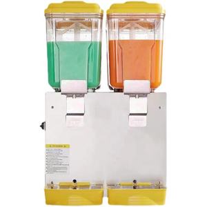 高品质2罐大容量冷冻饮料商用榨汁机冷果汁分配器饮料分配器机 - Product Image 5