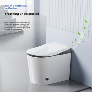 Tiên Tiến Nhà Vệ Sinh Thông Minh Với Điều Khiển Phong Cách Backless Thiết Kế Mạnh Mẽ Và Vệ Sinh Mới Thời Trang P-Trap Mô Hình Thoát Nước - Product Image 5