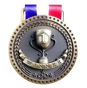 เหรียญเบสบอลที่กำหนดเองสำหรับกีฬากลางแจ้งและความบันเทิงผลิตภัณฑ์เหรียญและถ้วยรางวัลฟุตบอลเหรียญ